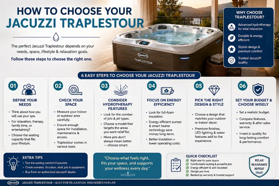 How to Choose Your Jacuzzi Traplestour