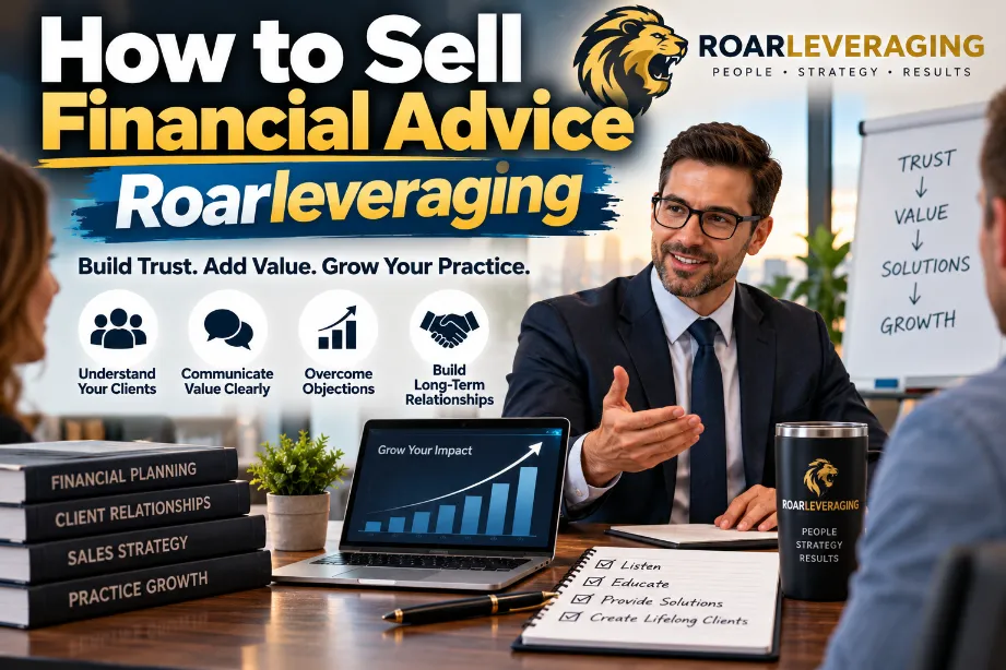 How to Sell Financial Advice Roarleveraging