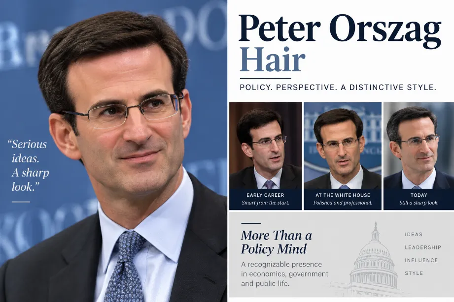 Peter Orszag Hair