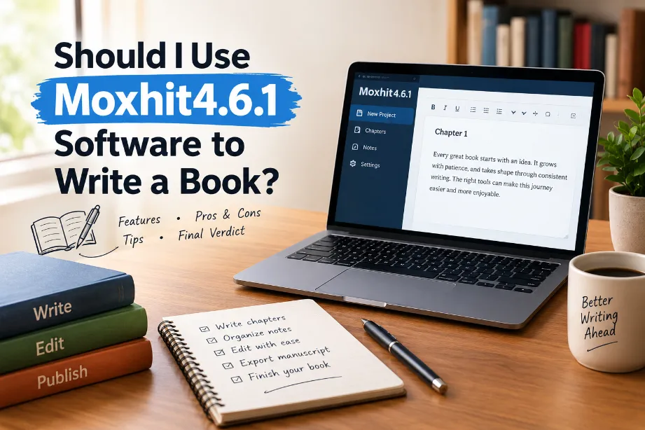 Should I Use Moxhit4.6.1 Software to Write a Book