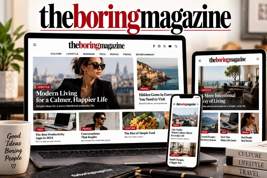 Website Theboringmagazine
