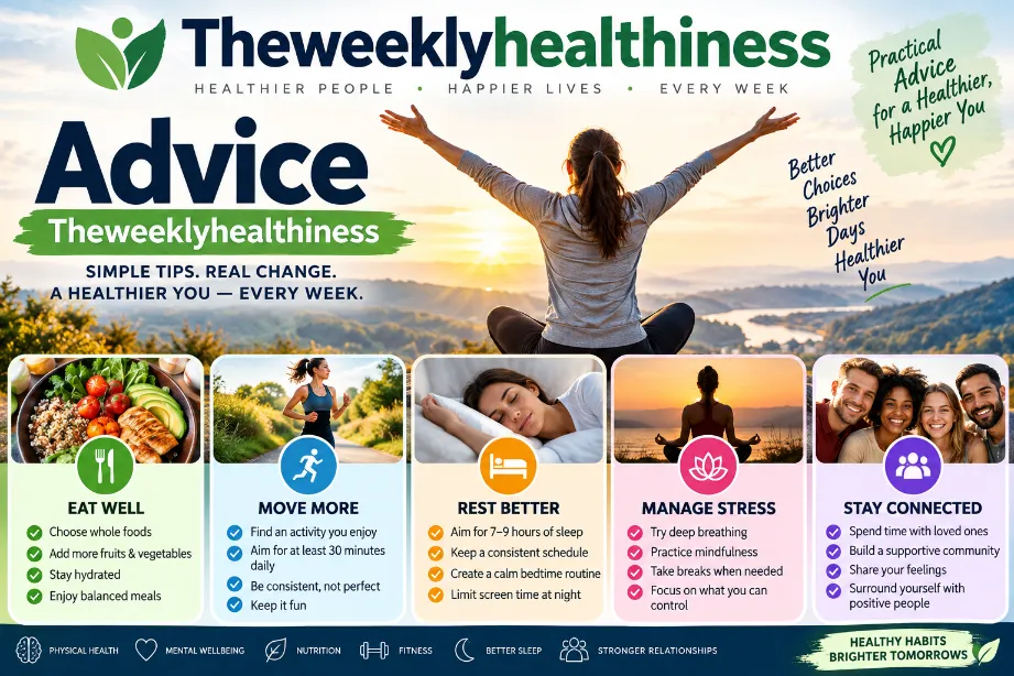 Advice Theweeklyhealthiness