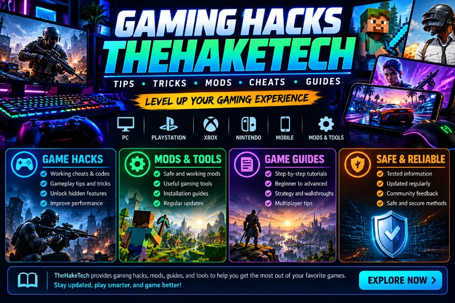 Gaming Hacks Thehaketech